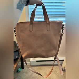 Universal Threat Tote/Crossbody Bag Pink/Mauve